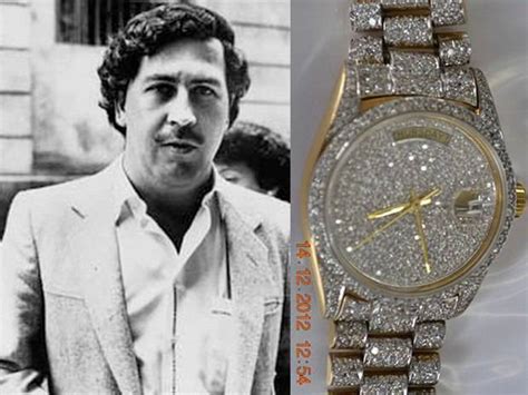 rolex von pablo escobar|escobar's watch price.